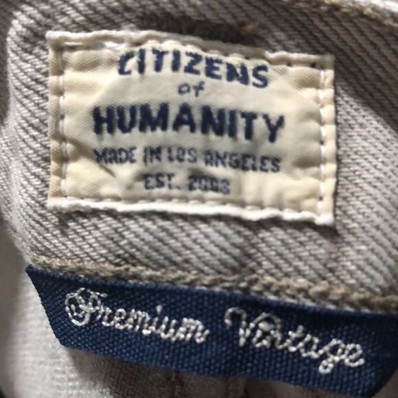 Citizens of Humanity distressed grey jeans size 27 - Picture 8 of 11